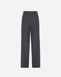 Herno RESORT TROUSERS IN MELANGE FLANNEL Iron PT00045DR126529487