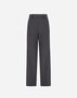 Herno RESORT TROUSERS IN MELANGE FLANNEL Iron PT00045DR126529487