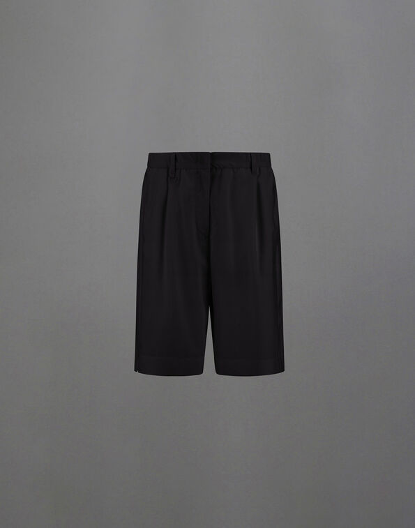 Herno LAMINAR SHORTS IN WOOL TOUCH Black PT00062DL128479300