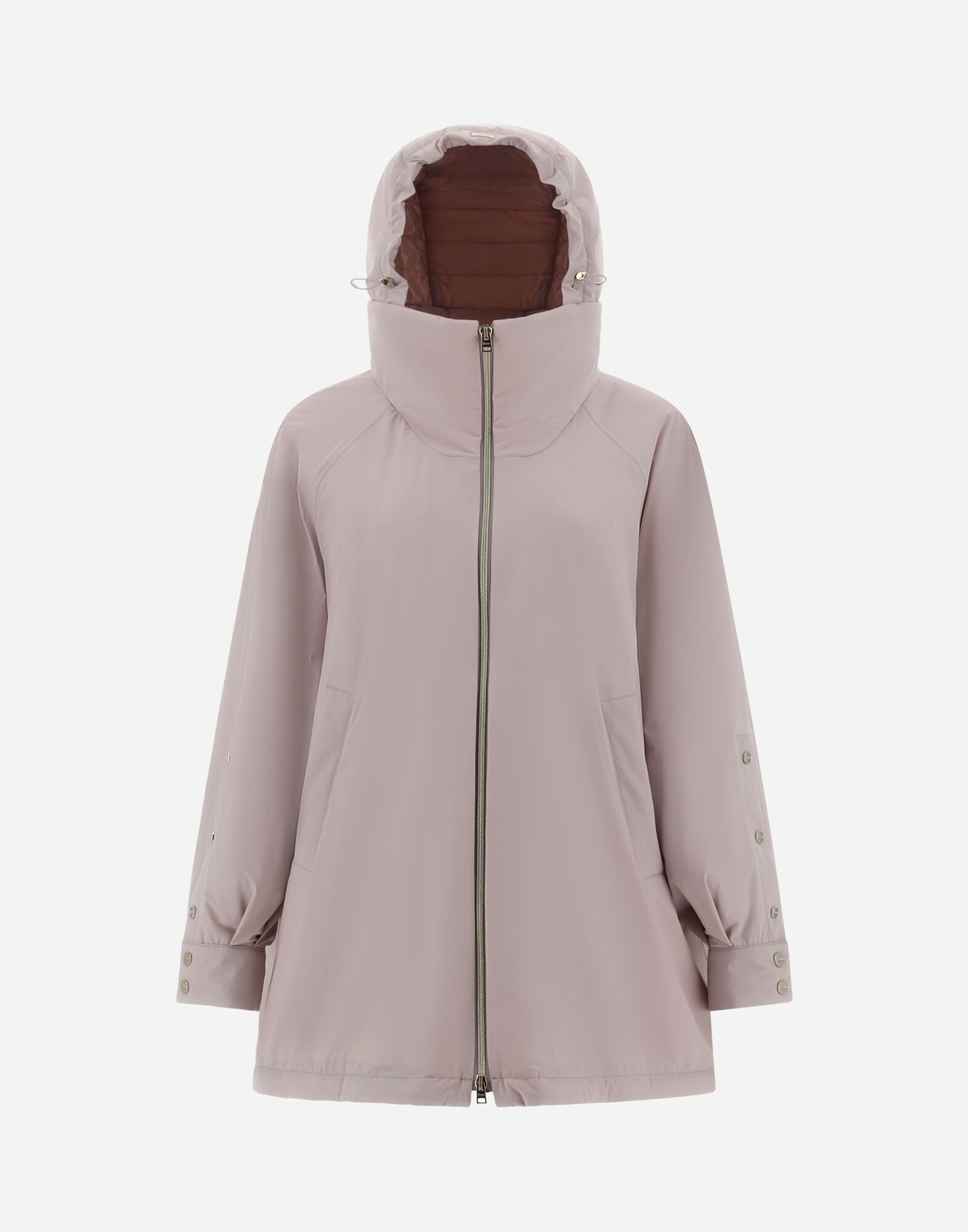 アウターその他 HERNO Women Outer PI00157DR12728 1985CHANTILLY Beige GIACCONE TRAVEL RESORT HDM in Lilac for Women | Herno®