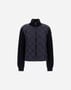 Herno CARDIGAN IN COB STITCH CARDED WOOL AND NYLON CHAMONIX Navy Blue MP000148D700489200