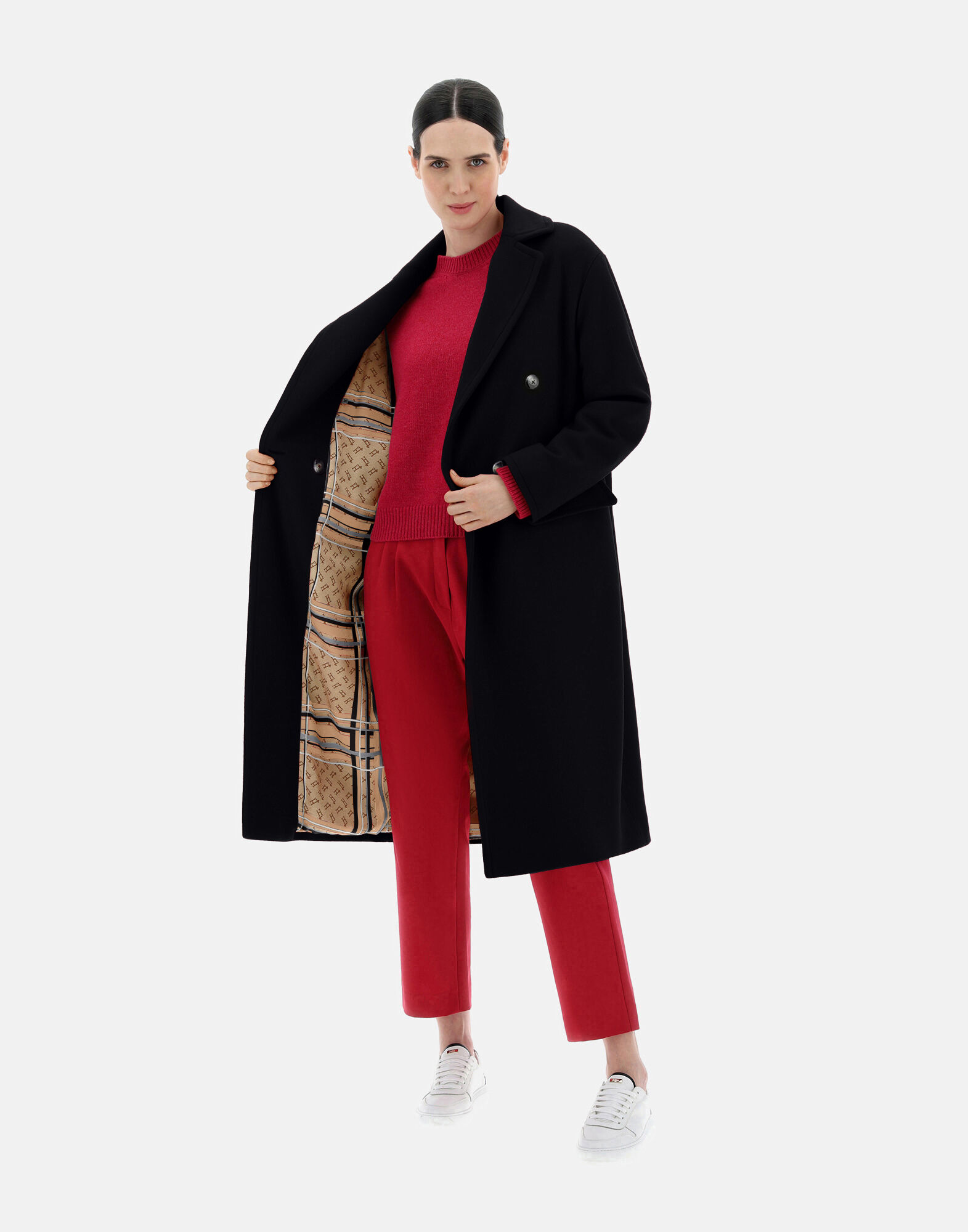 Herno discount red coat