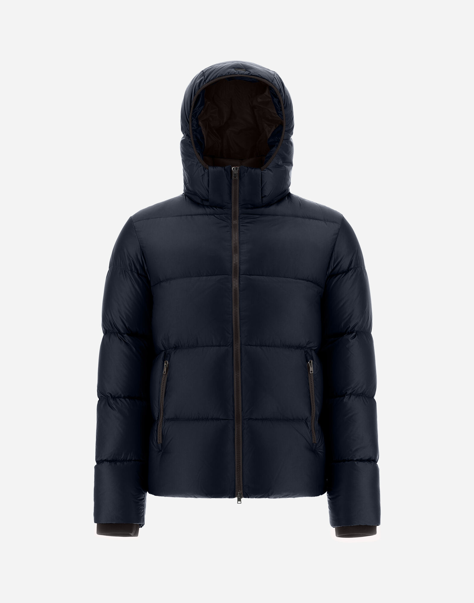 PIUMINO GIUBBOTTO HERNO UOMO MAIN in Navy Blue for Men Herno