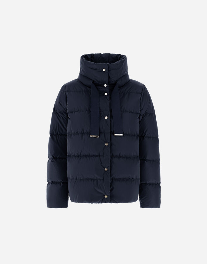Herno CAPPA IN SATIN Blue PI001936D12170Z9202