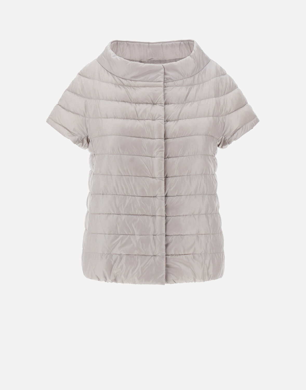 Shop Herno Emilia In Grey Pearl