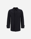 Herno CARCOAT DELON WITH MONOGRAM DETAILS Blue Navy IM0275U132189200