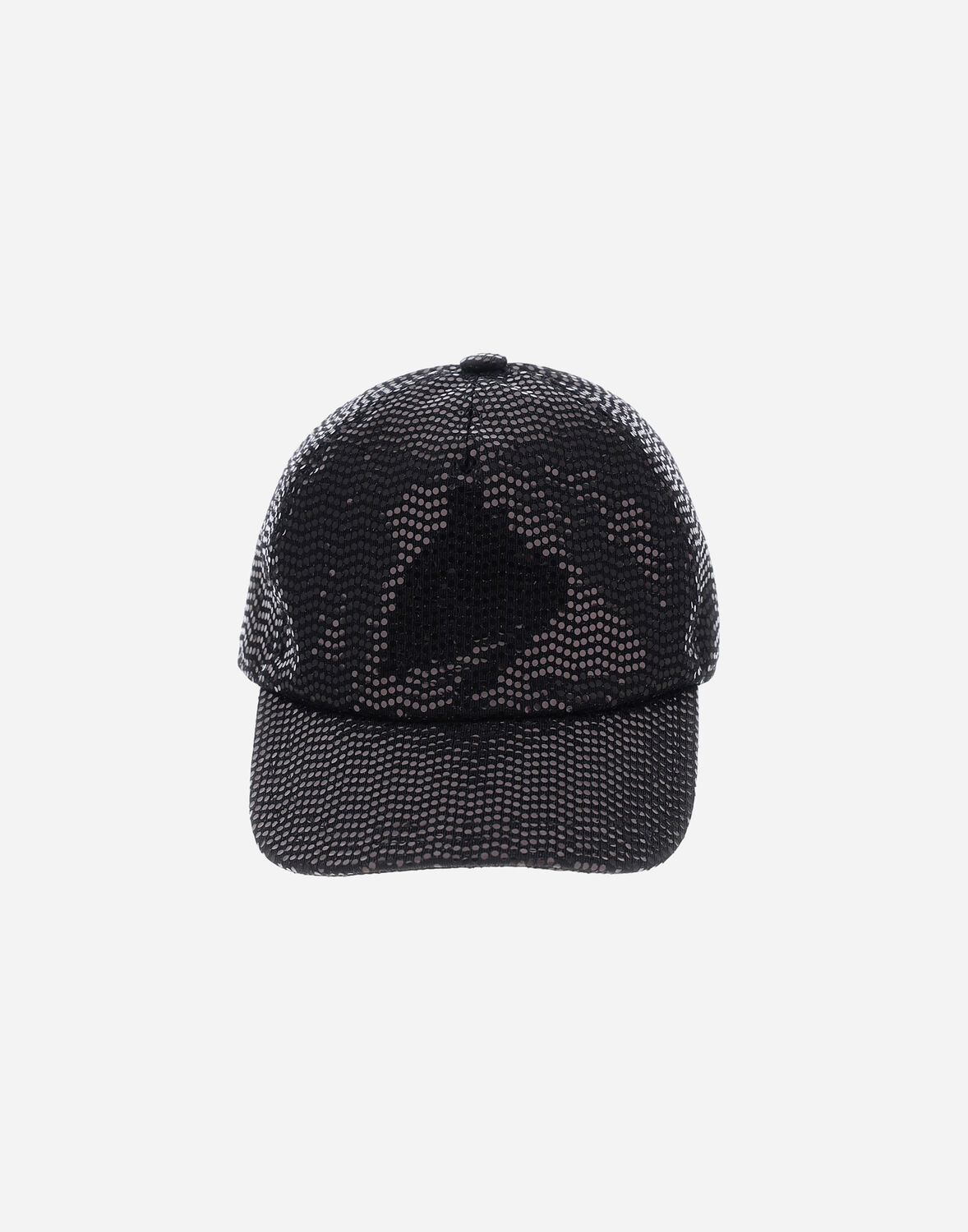 Herno マイクロ スパンコール キャップ In Black
