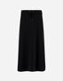 Herno MATTE CREPE SATIN SKIRT Black GN000093D127559300