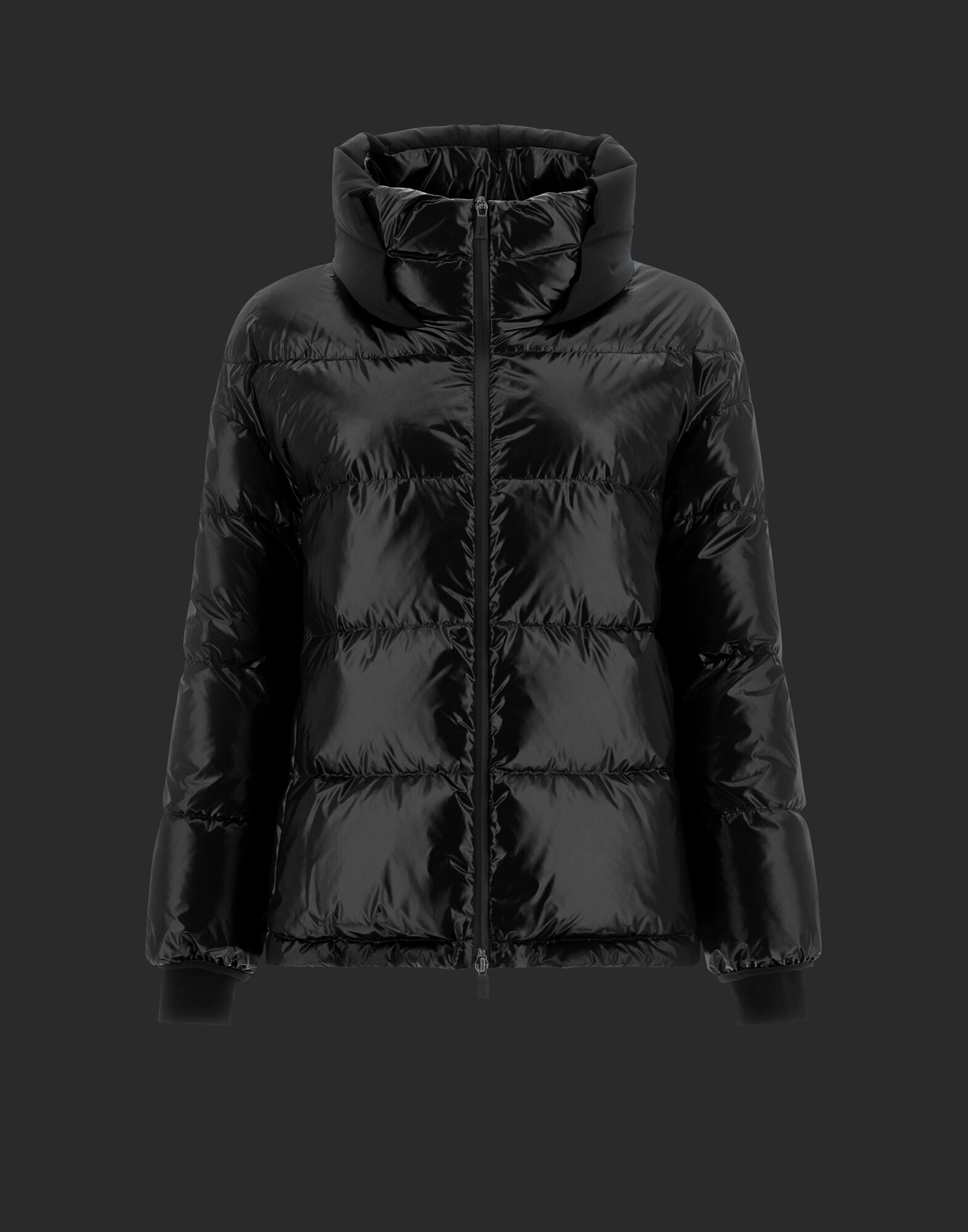 レディース LAMINAR GLAZED RIPSTOP 2L ケープ ブラック | Herno