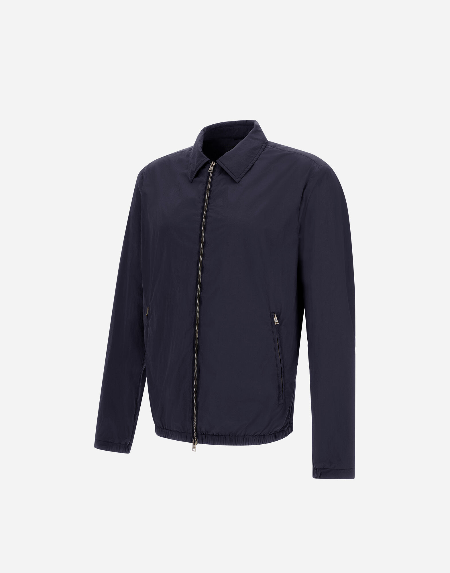 ULTRALIGHT CREASE SHACKET in Blue for Men | Herno®