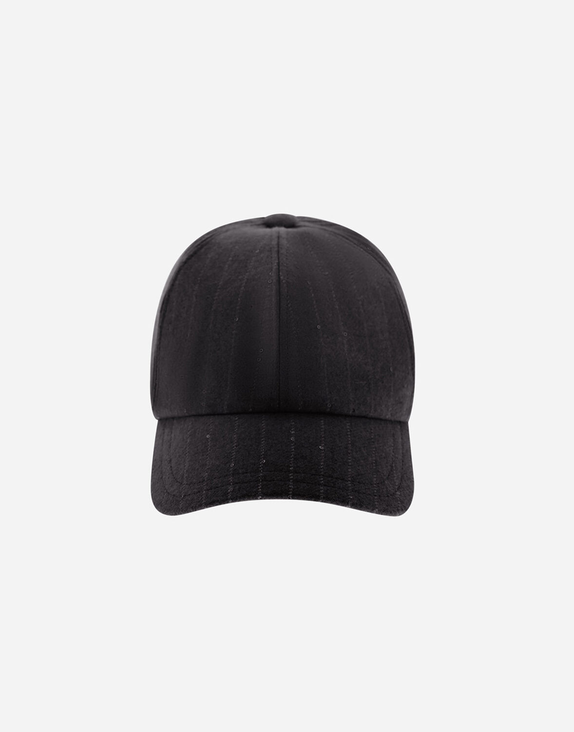 HERNO BASEBALL CAP IN TWINKLE PINSTRIPED 