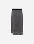 Herno TWO-TONE VANIS WOOL SKIRT White/Black GN000090D702961093