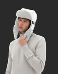 Herno LAMINAR HAT IN TEDDY TECH Ice BER00008X111061250