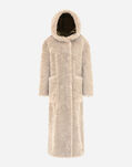 Herno COAT IN CURLY FAUX FUR Chantilly GC000410D124211985