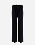 Herno TROUSERS IN NEW SATIN EFFECT Black PT000074D126579300