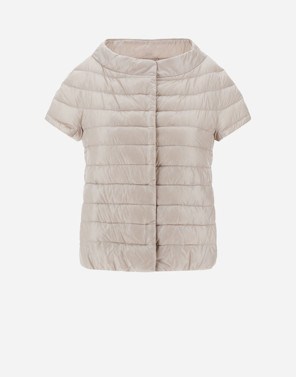 Herno Margherita Chantilly Cape Jacket In Taupe In Chantilly