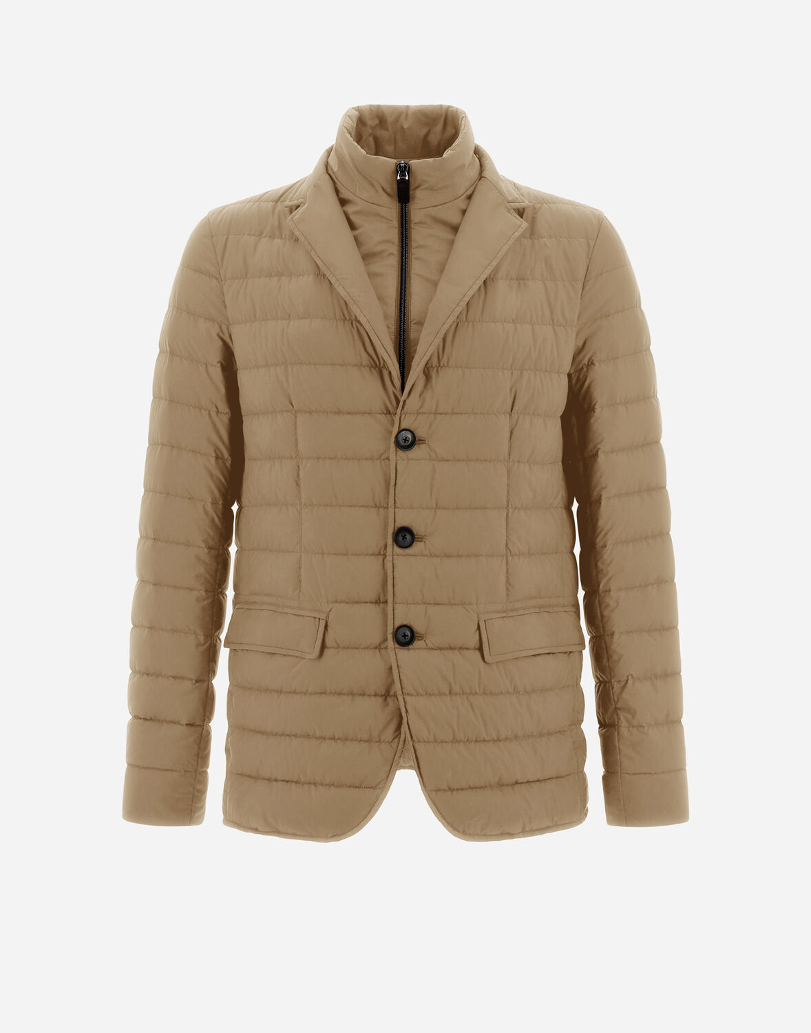 Herno Ecoage ビブ ジャケット In Sand