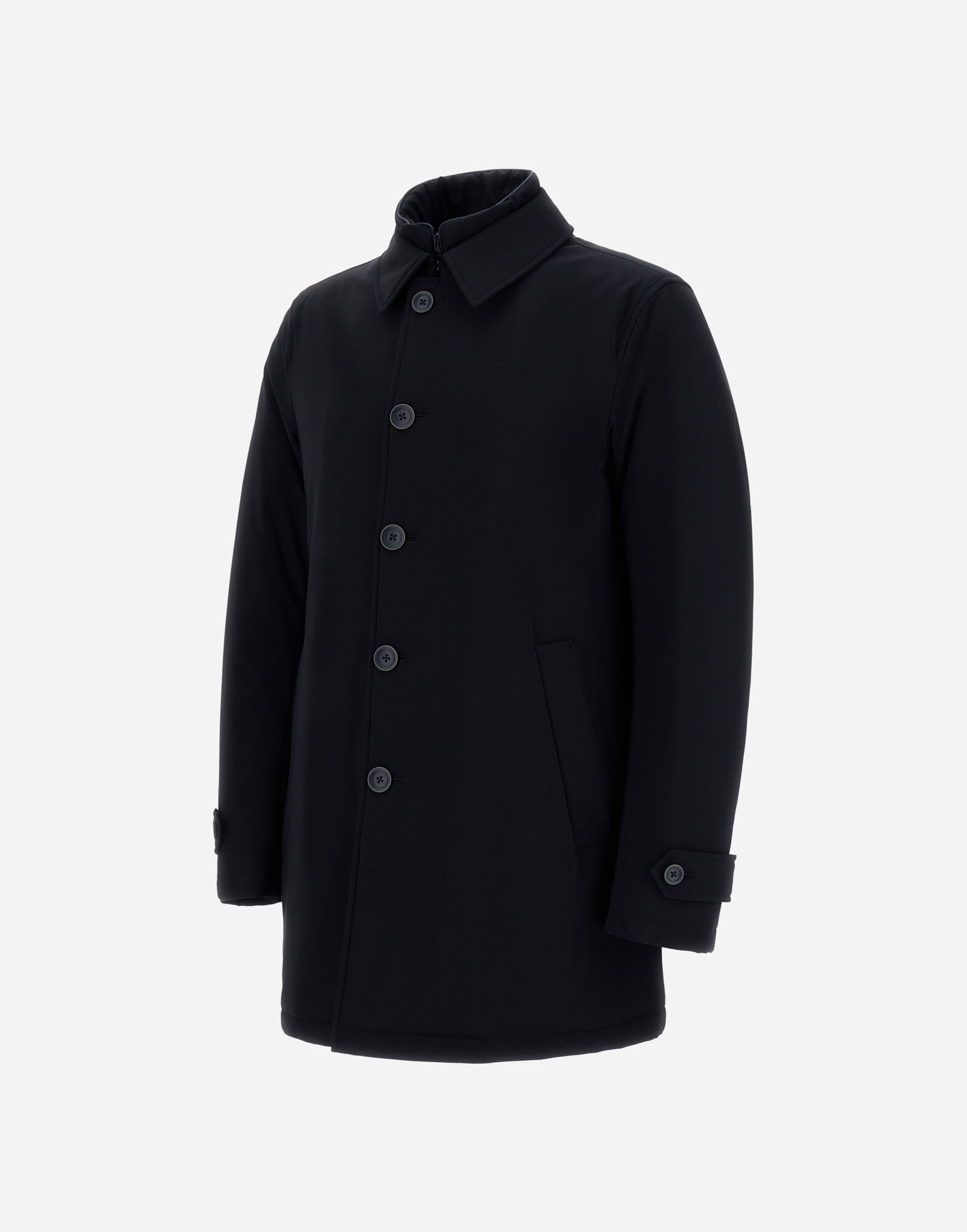 メンズ RAINCOAT IN WASHINGTON ネイビーブルー | Herno® (ヘルノ)