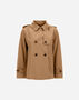 Herno PEA COAT IN DEAN Camel IM000177D132382157