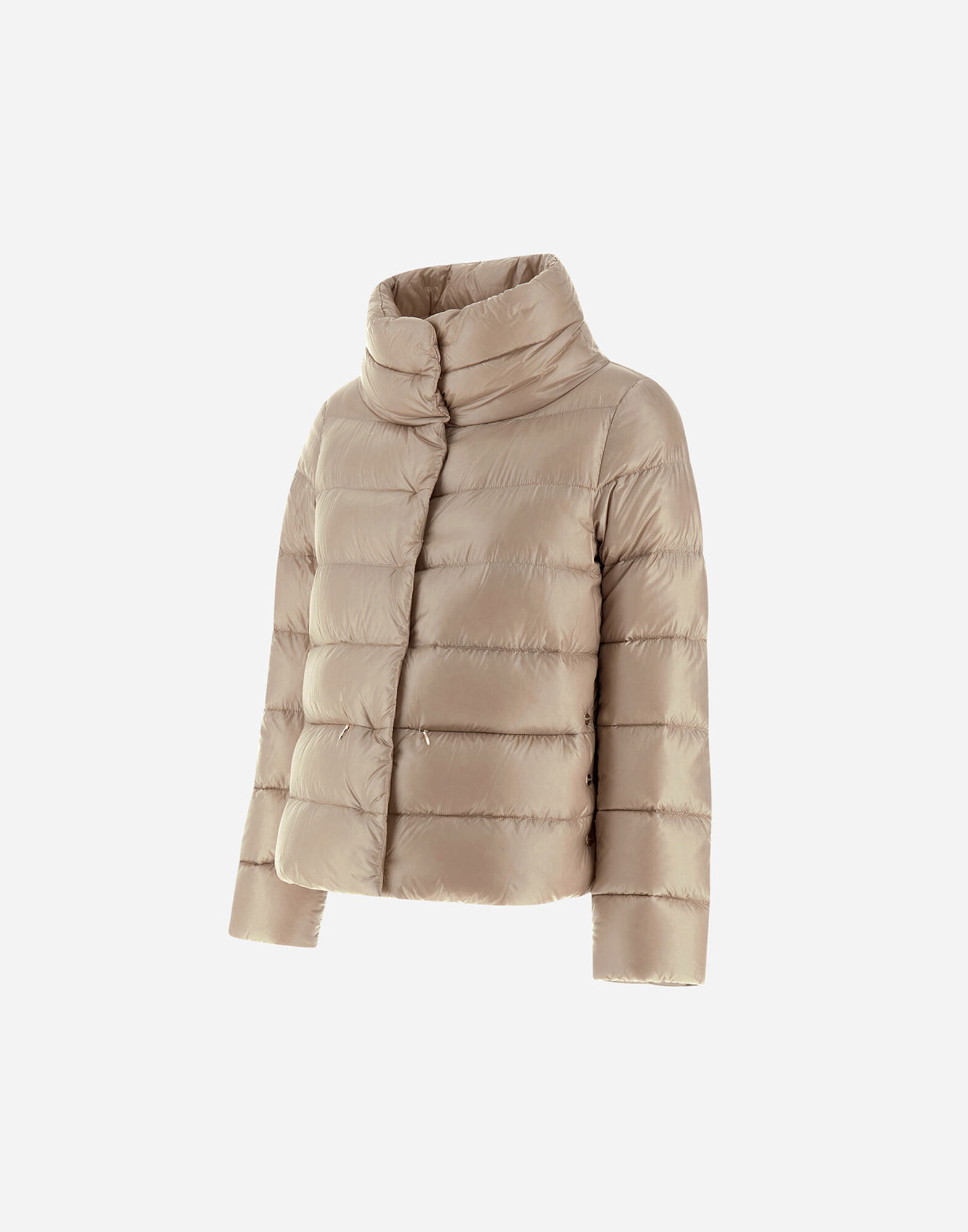 美品 ヘルノ フーデット ウルトラライト ナイロンブルゾン 46 herno レディース ナイロンウルトラライトブルゾン ブラック | Herno® (ヘルノ)