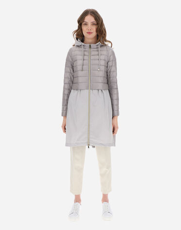 NYLON ULTRALIGHT AND TECHNO TAFFETA PARKA
