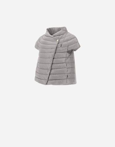 CAPPA NYLON ULTRALIGHT E TAFFETA' A MANICHE CORTE