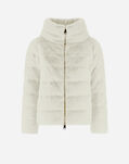 Herno PIUMINO CAPPA LADY ALTERNATIVE FUR HD White PI001935D126301000