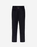 Herno TROUSERS IN STRUCTURED NYLON Black PT000135D12609Z9300
