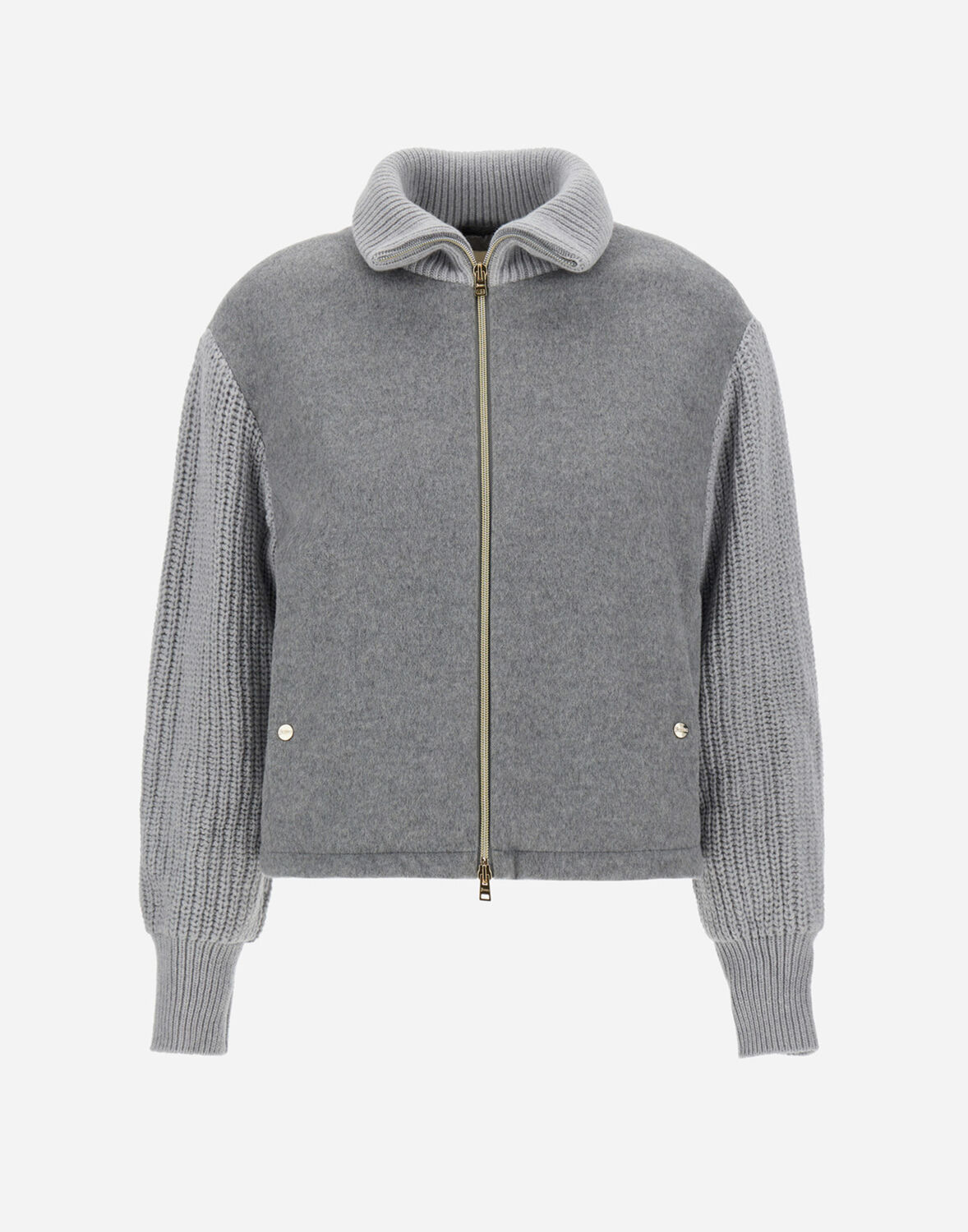 Herno カシミア ボンバージャケット In Grey