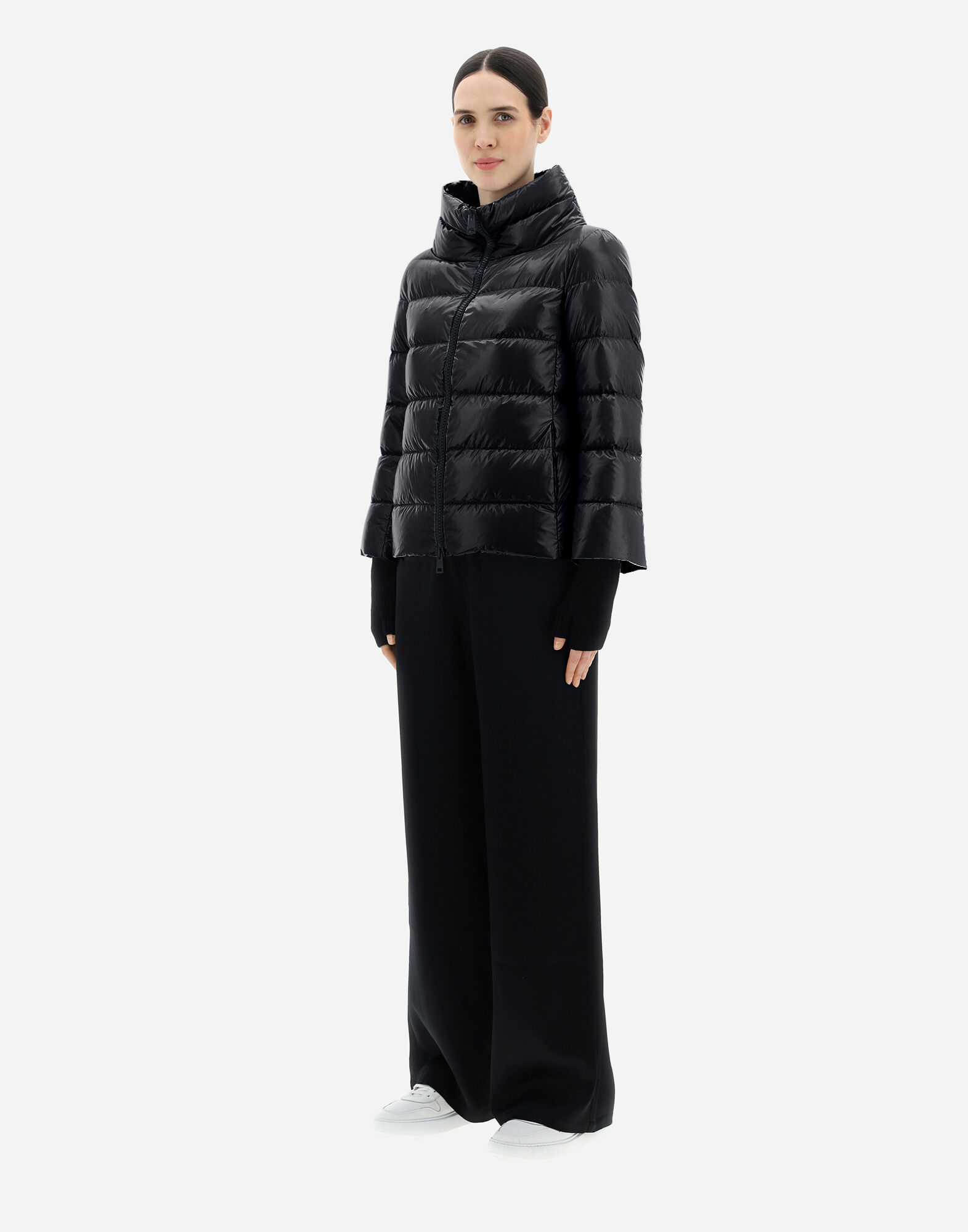 GLOSS CAPE in Black for Women Herno