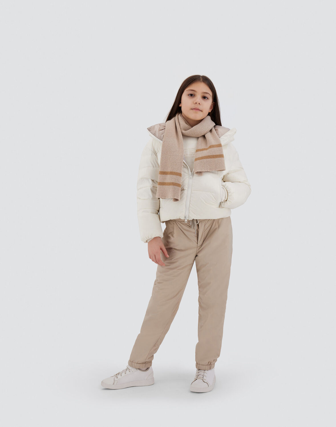 HERNO SCARF IN STRIPES KNIT KIT 