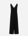 Herno VISCOSE EFFECT JUMPSUIT Black TT000002D126079300