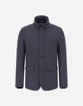Herno BLAZER WITH BIB IN 2-LAYER WINDSTOPPER Blue PI001243U128409201