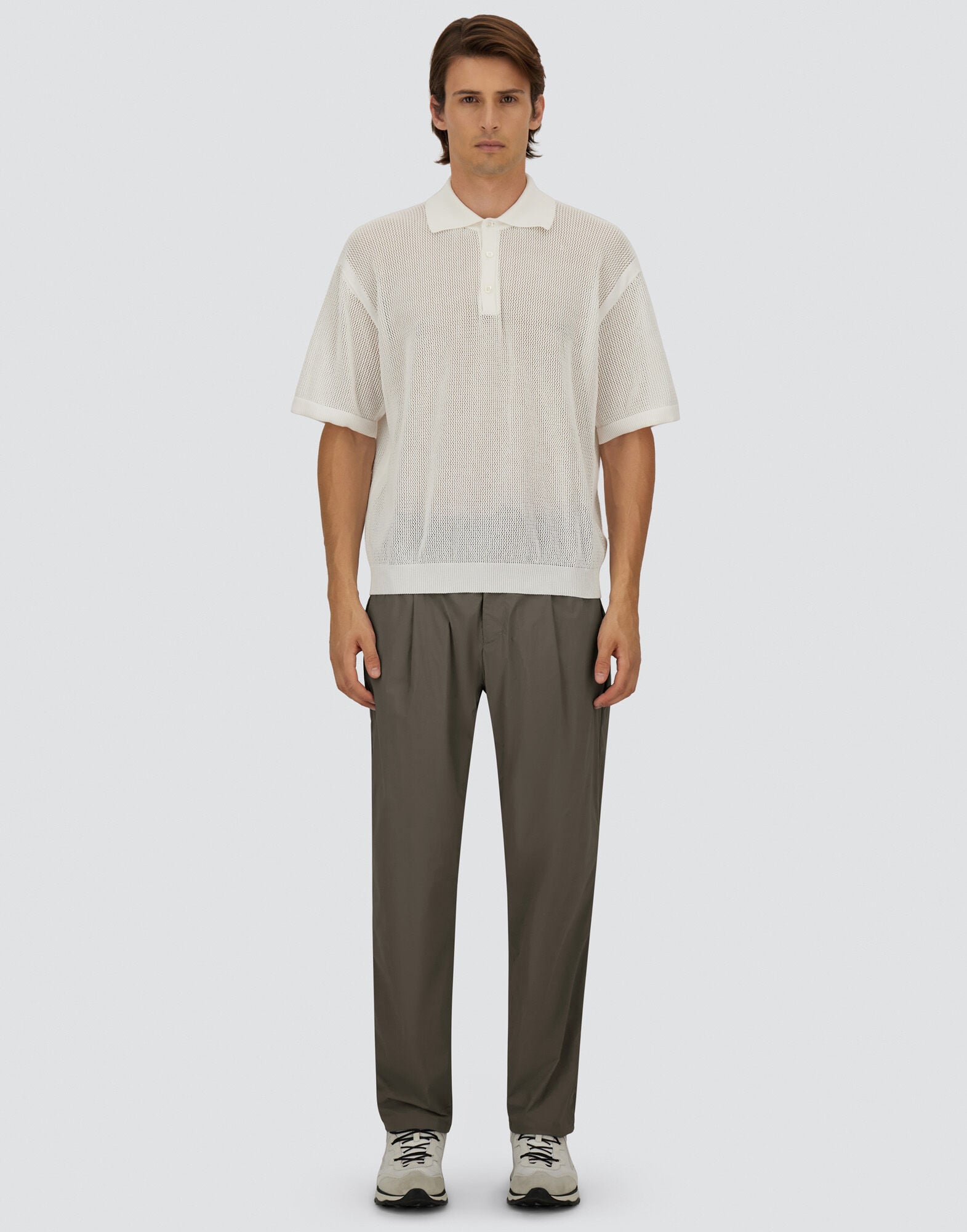 メンズ ライトストレッチナイロン パンツ ミリタリー | Herno® (ヘルノ)