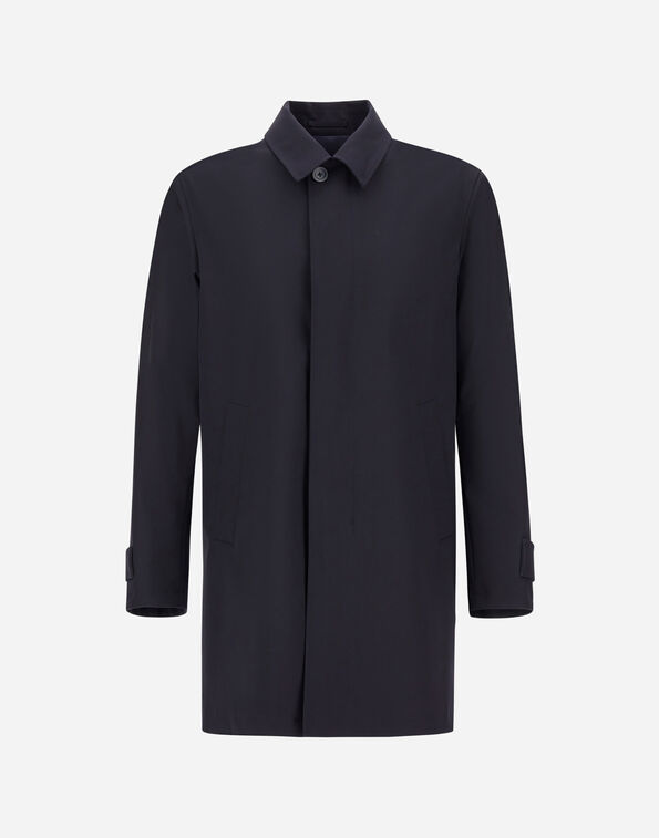 Herno RAINCOAT IN LIGHT WOOLEN EFFECT Navy Blue IM000391U127859200