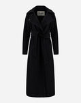 Herno LUXURY WOOL LONG BELTED COAT Black CA000445D333139300
