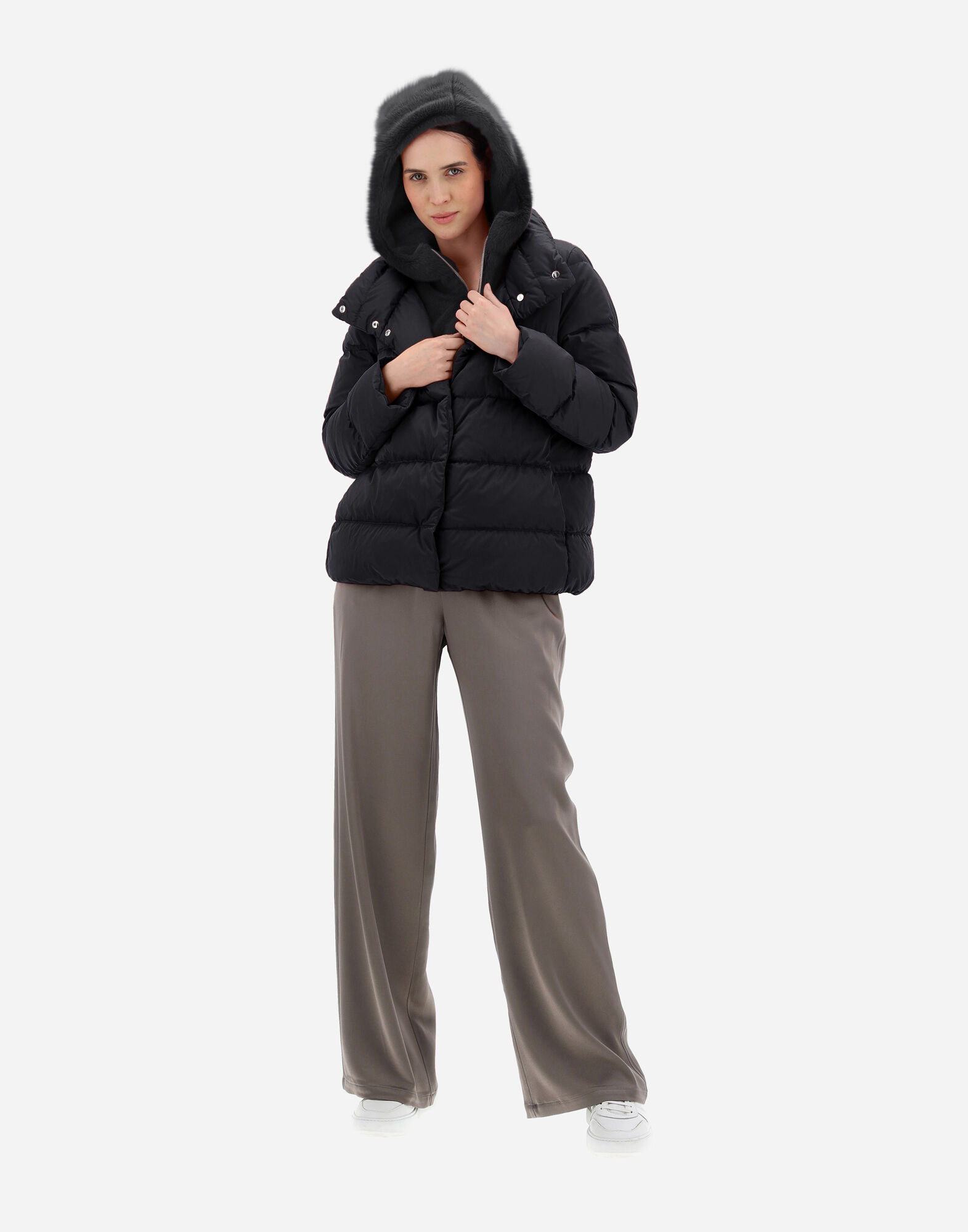 Fur discount cape womens