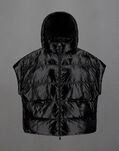 Herno LAMINAR GILET IN 2L GLAZED RIPSTOP Black PI00349DL12345Z9300