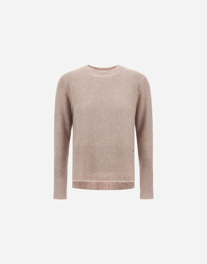 Herno SWEATER IN ALPACA WOOL G.7 Chantilly MG000187D703021985
