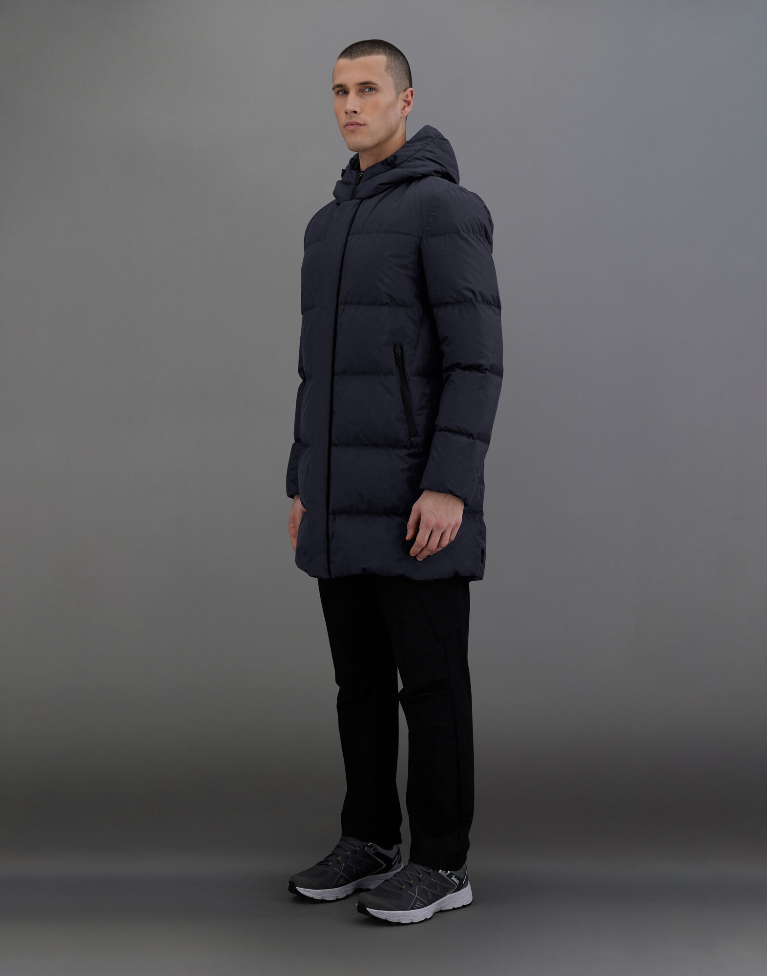 PARKA LAMINAR EN GORE TEX INFINIUM WINDSTOPPER en Bleu pour homme Herno