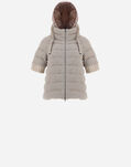 Herno RESORT BILBAO CAPE WITH SHORT SLEEVES Beige PI051DR332722010