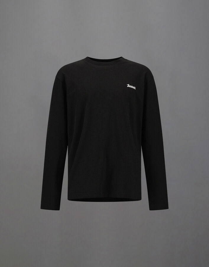 LAMINAR T-SHIRT IN COMPACT JERSEY Herno Herno LAMINAR T-SHIRT IN COMPACT JERSEY Black JG00066UL520009300