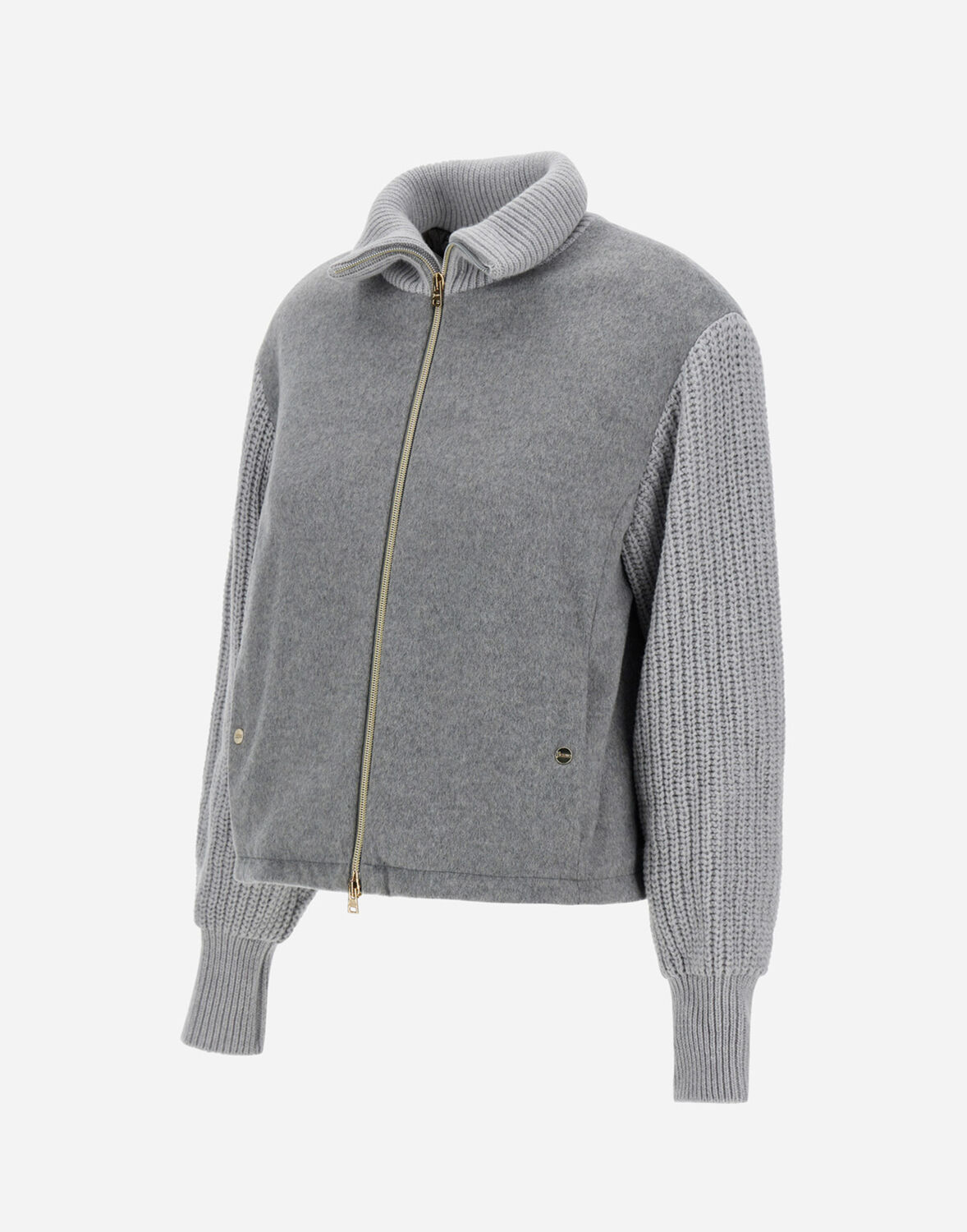 Herno カシミア ボンバージャケット In Grey