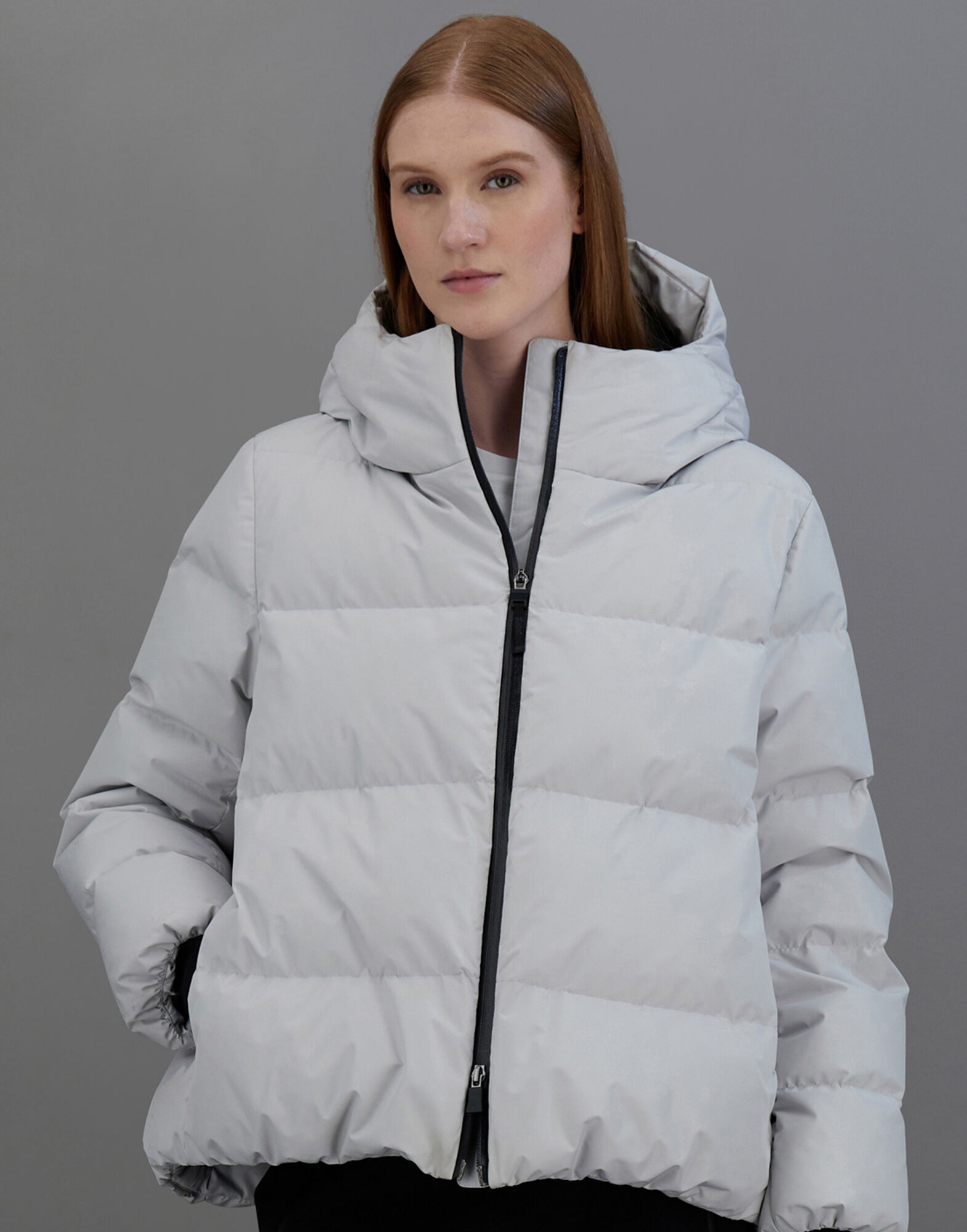 Herno layered puffer coat online