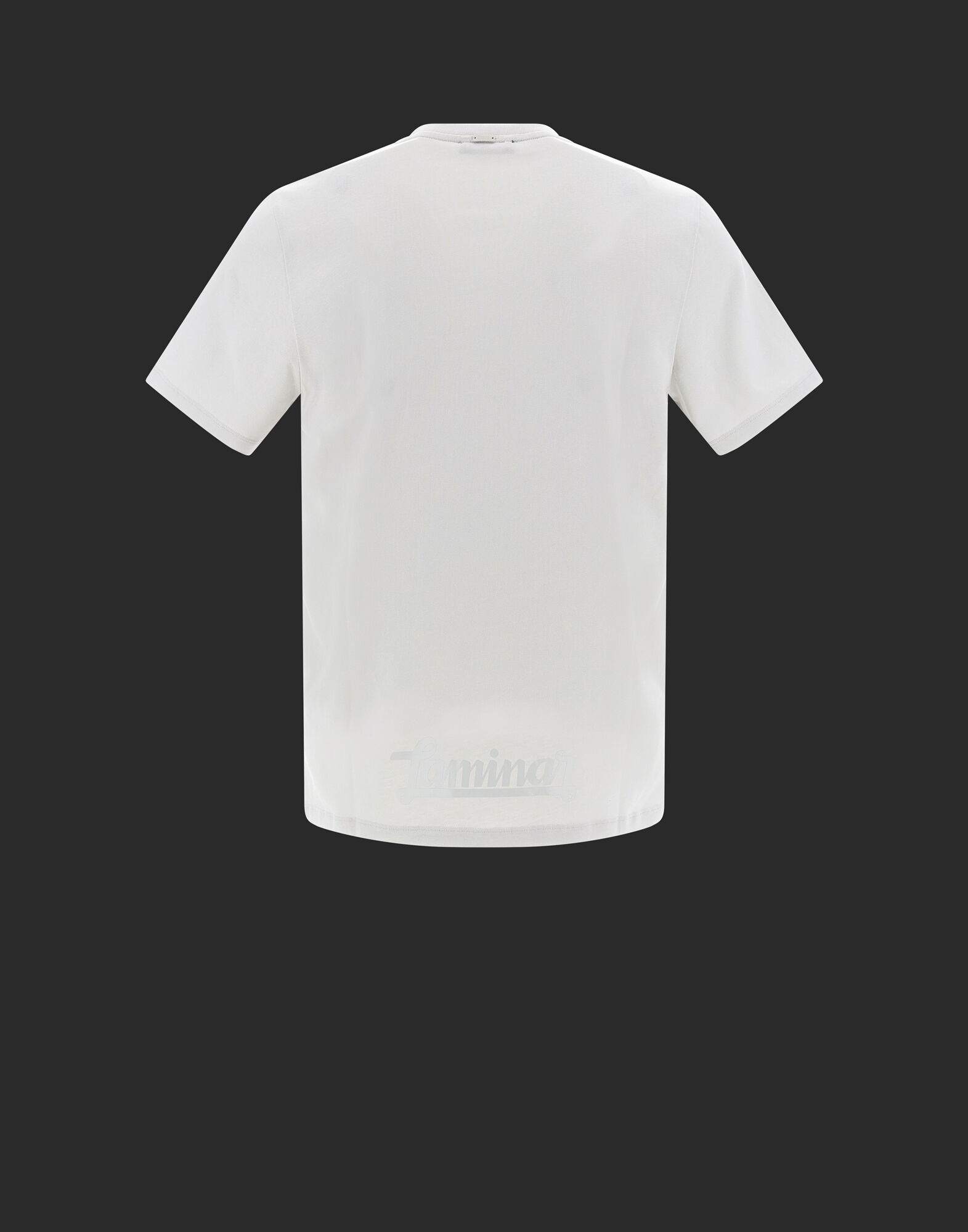 COMPACT JERSEY ナイロンディテール ポケット ラミナーTシャツ 