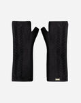 Herno SLEEVES IN COMFY INFINITY Black MANIC005D701849300