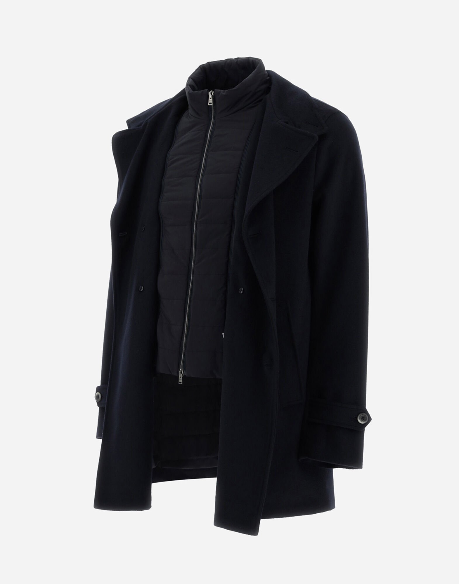 Herno single-breasted coat - Blue