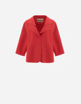 Herno GLOBE FIRST-ACT OVERSIZE JACKET Red GA0197D13455S6015