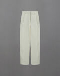 Herno LAMINAR TROUSERS IN ORGANIC-TECH FEEL Cream PT00046DL128301115