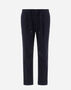 Herno TROUSERS IN LIGHT COTTON STRETCH Navy Blue PT000010U131649200